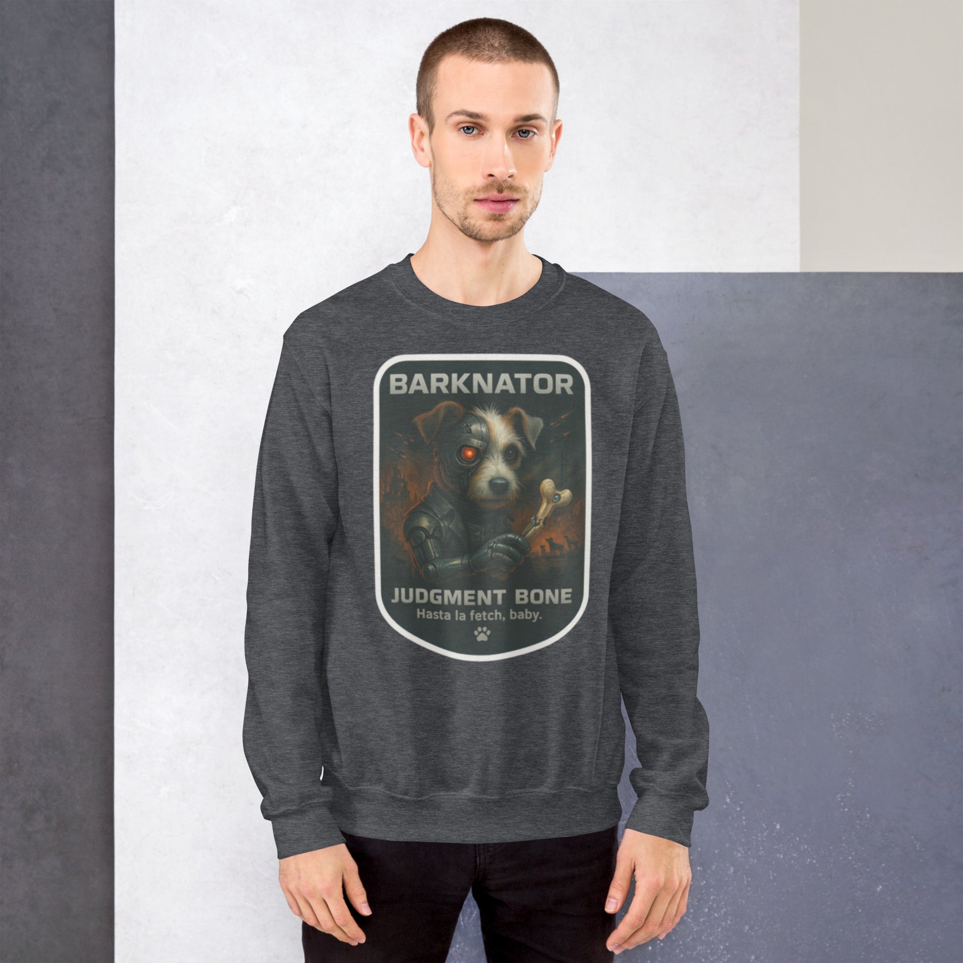 Animal Action Classics Sweater mit Retro-Actionhelden
