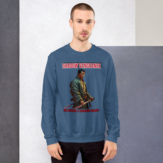 Ninja Style Sweater mit Retroflair
