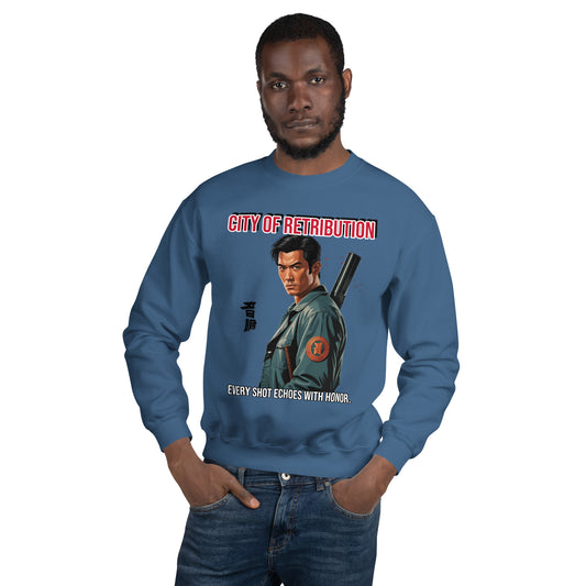 Bloodshed Style Sweater mit Horror-Elementen
