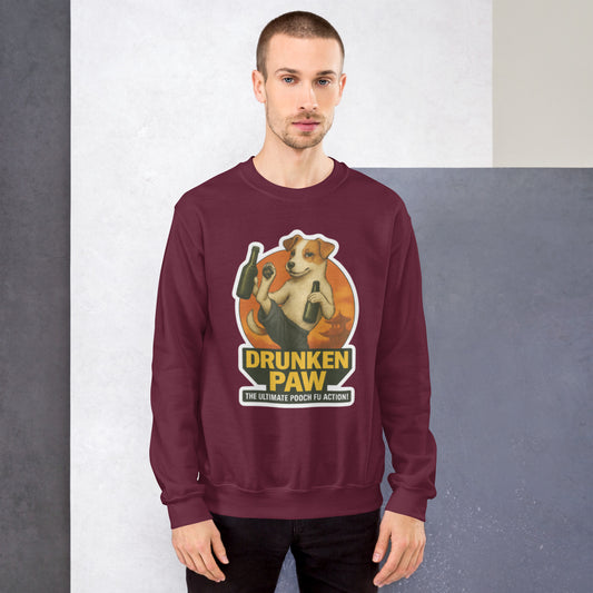 Kung-Fur Cinema Style Sweater inspiriert von Kung-Fu Filmplakaten
