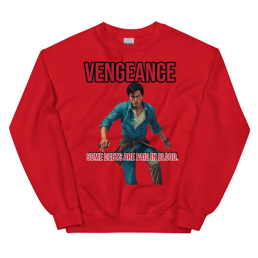 Bloodshed Style Sweater mit Horror-Elementen
