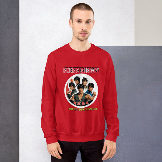 Kung-Fu Style Sweater mit klassischem Design
