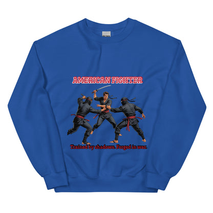 Ninja Style Sweater mit Retroflair
