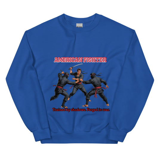 Ninja Style Sweater mit Retroflair
