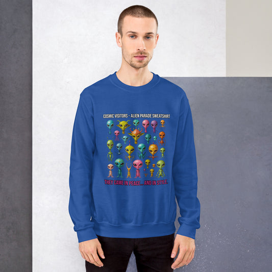 Futuristischer Hoodie im Space Age Look
