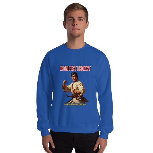 Kung-Fu Style Sweater mit klassischem Design
