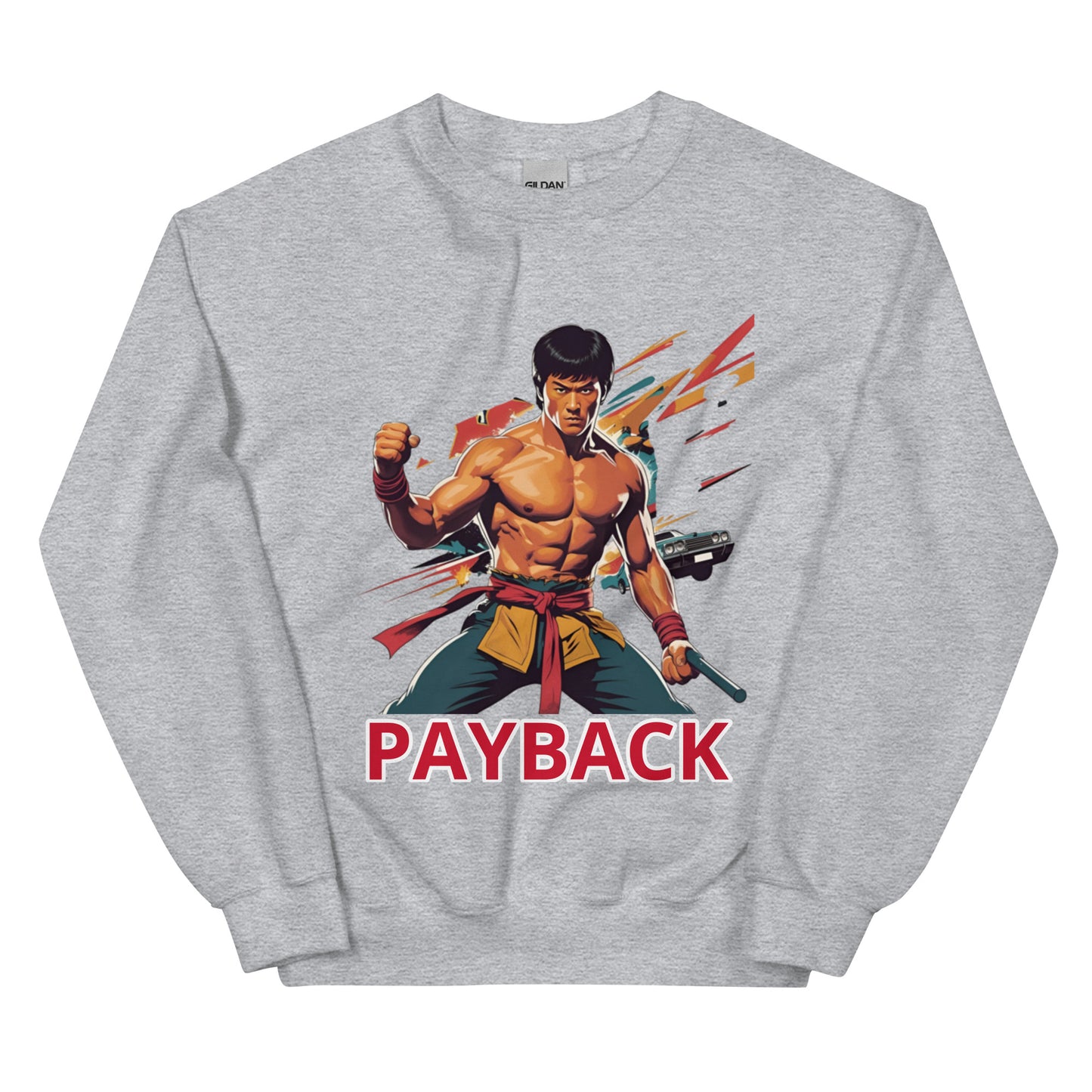 Bloodshed Style Sweater mit Horror-Elementen
