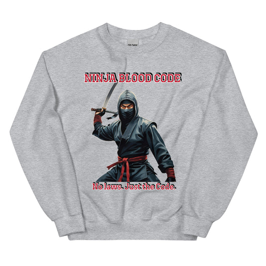 Ninja Style Sweater mit Retroflair
