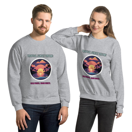 Synthwave Retro Sweater mit Neonfarben
