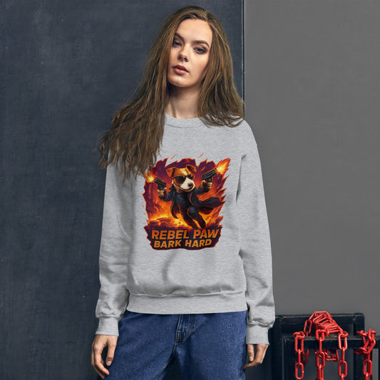 Animal Action Classics Sweater mit Retro-Actionhelden
