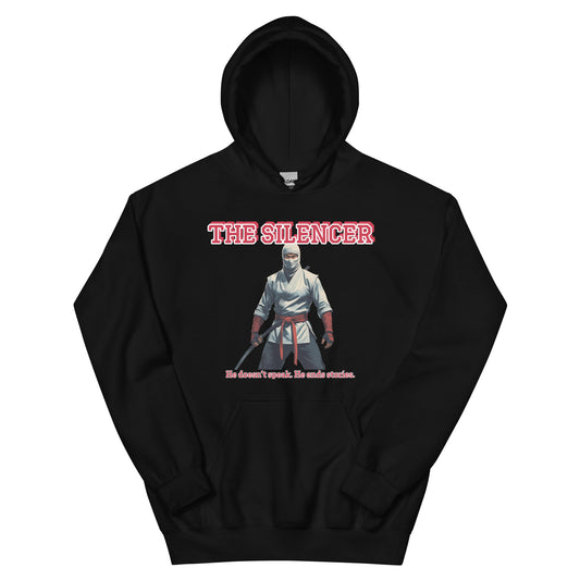 Ninja Style Hoodie mit Retrofolks Design
