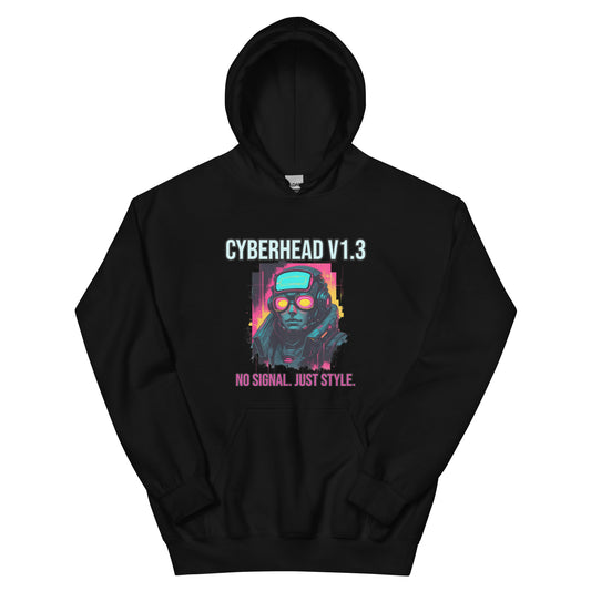 Synthwave Retro Hoodie mit Neonfarben und Retro-Motiven

