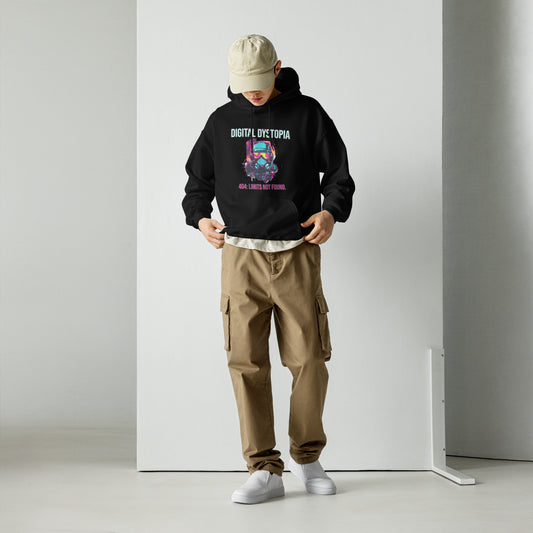 Synthwave Retro Hoodie mit Neonfarben und Retro-Motiven
