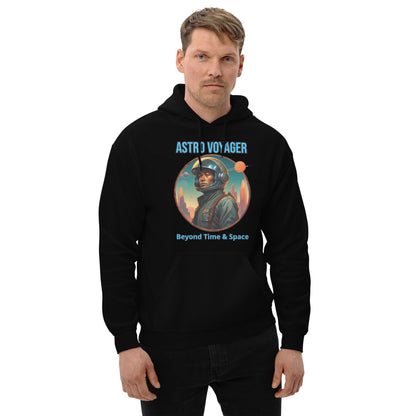 Sci-Fi Hoodie mit Retro-Roboter
