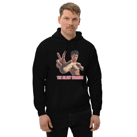 Kung-Fu Style Hoodie mit Retro-Charakter
