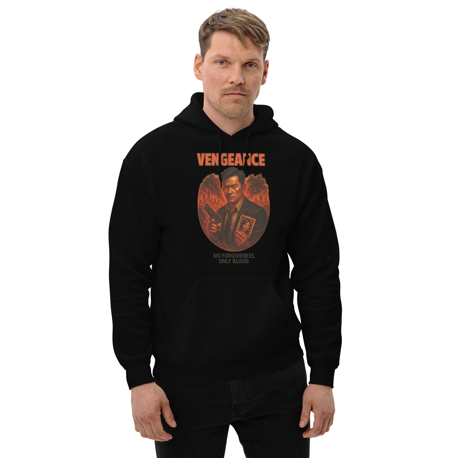 Bloodshed Style Hoodie mit Horror-Elementen
