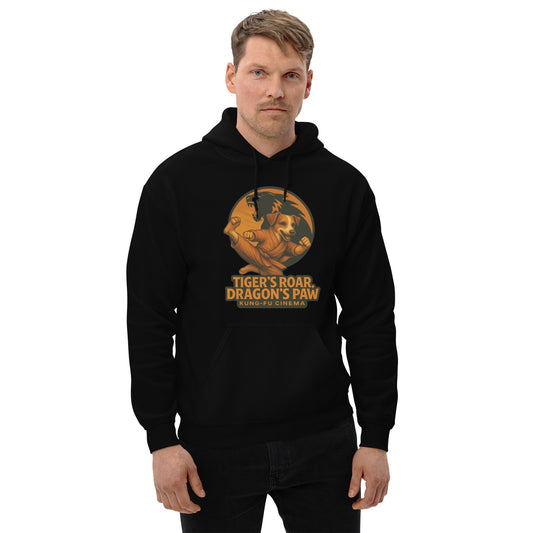 Kung-Fur Cinema Style Hoodie mit tierischen Kung-Fu Helden
