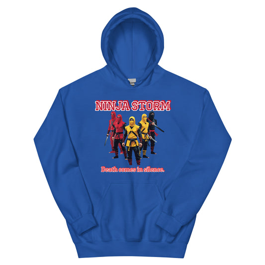 Ninja Style Hoodie mit Retrofolks Design
