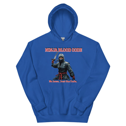 Ninja Style Hoodie mit Retrofolks Design
