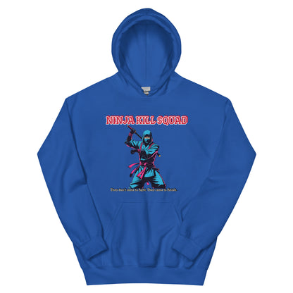 Ninja Style Hoodie mit Retrofolks Design
