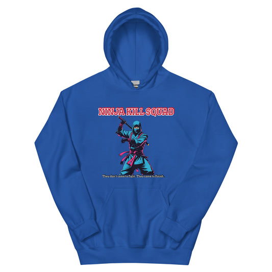 Ninja Style Hoodie mit Retrofolks Design
