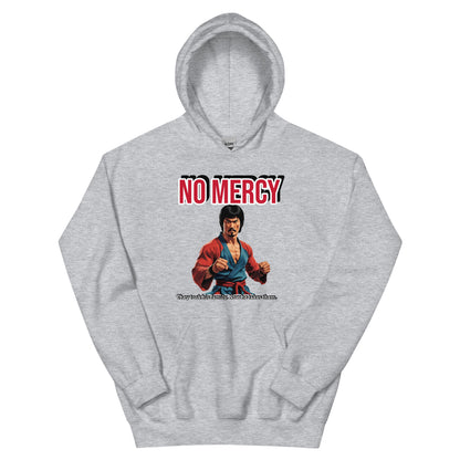 Kung-Fu Style Hoodie mit Retro-Charakter
