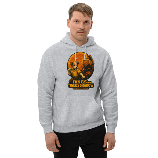 Kung-Fur Cinema Style Hoodie mit tierischen Kung-Fu Helden
