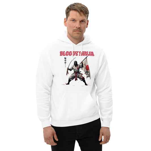 Ninja Style Hoodie mit Retrofolks Design
